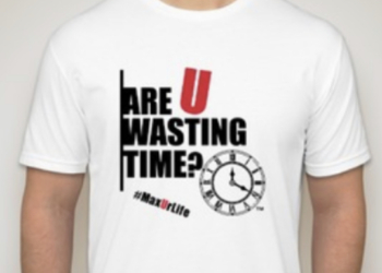 Official ARE U WASTING TIME? White T-Shirt