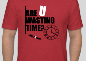 Official ARE U WASTING TIME? Red T-Shirt