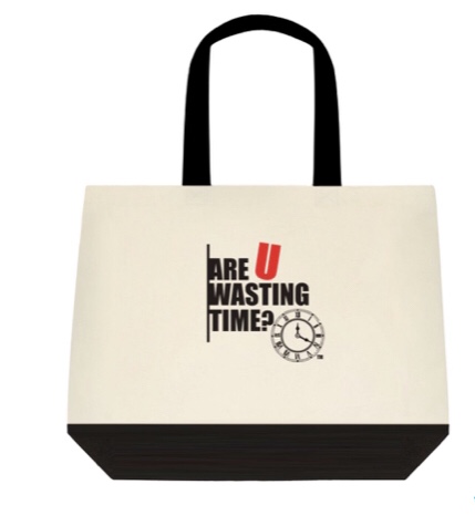 Official ARE U WASTING TIME? Beach Bag