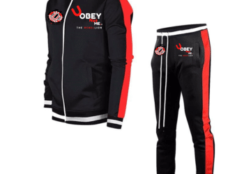 U OBey Not Me™ Black and Red Sweatsuit