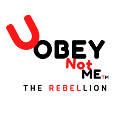 U Obey Not Me Logo Transparency copy